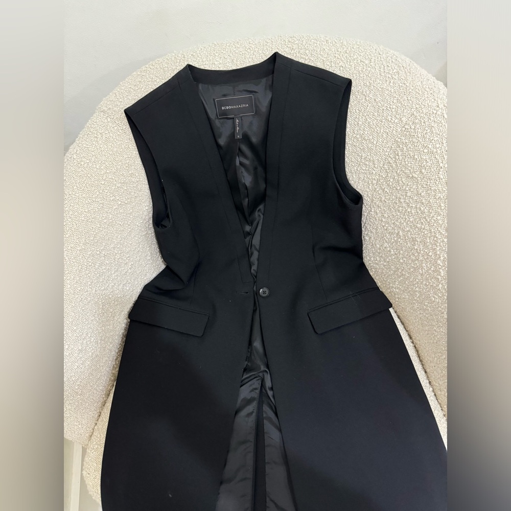 BCBG max azria suit vest dress